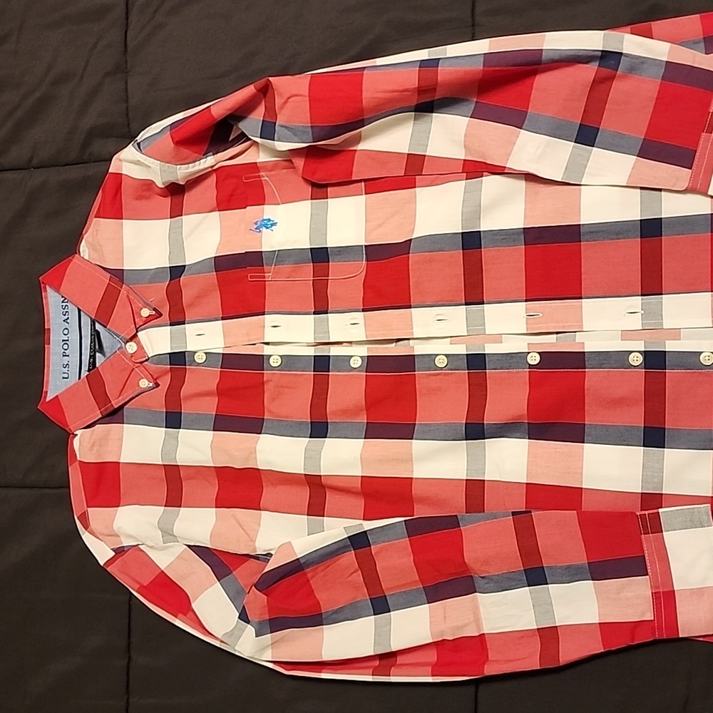 Polo button down shirt